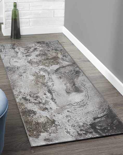 Buy Grey Rugs, Carpets Dhurries for Home Kitchen by Obsessions