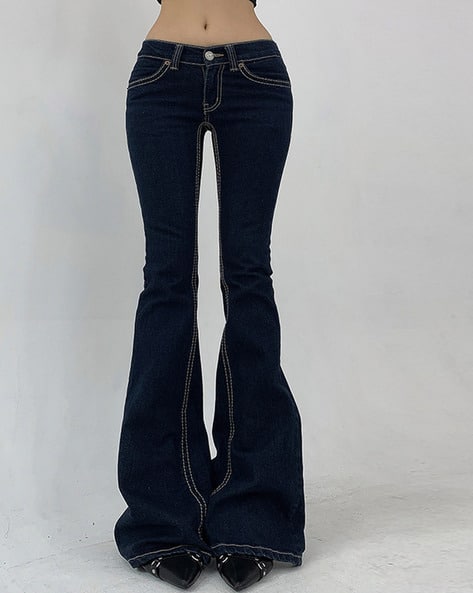 Women Low-Rise Flared Jeans