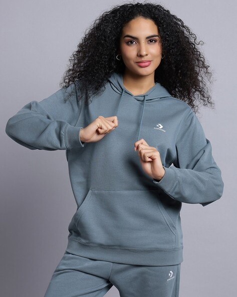 Buy Teal Sweatshirt Hoodies for Men by CONVERSE Online Ajio