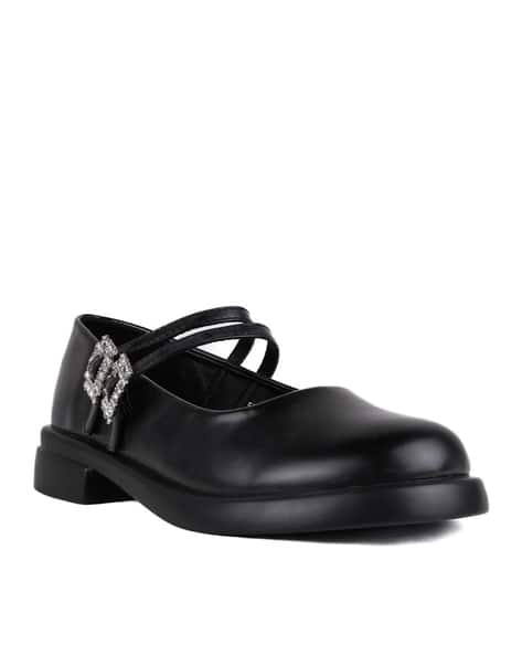 Buy Black Flat Shoes for Women by Jove Online