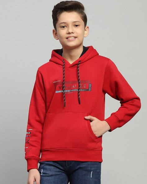 Monte Carlo Boys Micro Print Sweatshirt