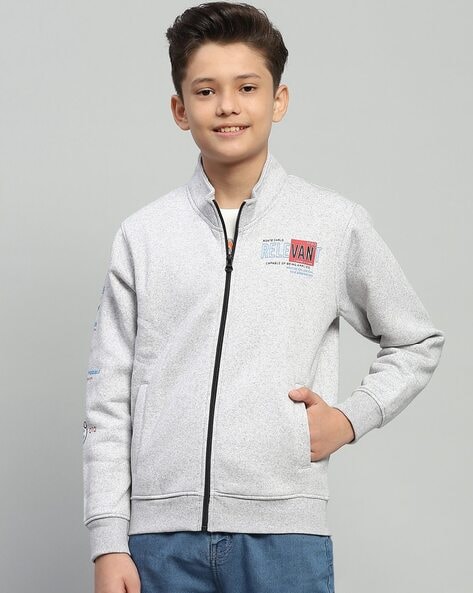 Monte Carlo Boys Micro Print Sweatshirt