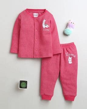 bumzee Girls Ribbed Thermal Set-picture-46