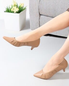 carlton london Women Pointed-Toe Kitten Heeled Sandals-picture-31