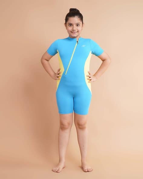 Buy Blue Swimwear for Girls by Keepfit Online