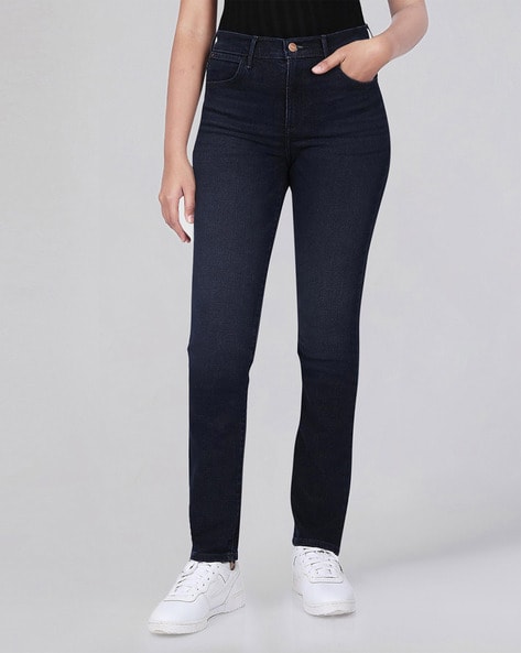 Wrangler Women High Rise Slim Jeans