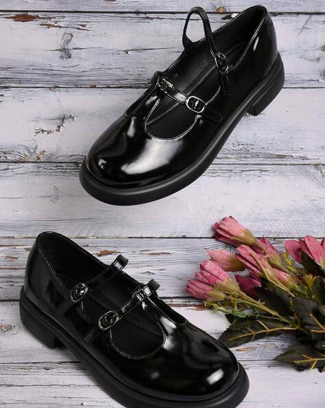 Buy Black Flat Shoes for Women by Jove Online