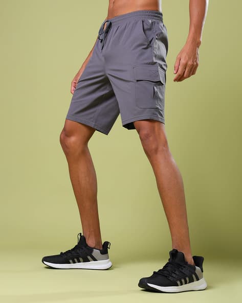 Men Slim Fit Cargo Shorts