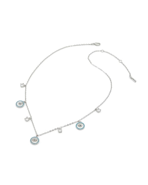 Aldo Women Gavobrena Silver-Plated Stone-Studded Necklace