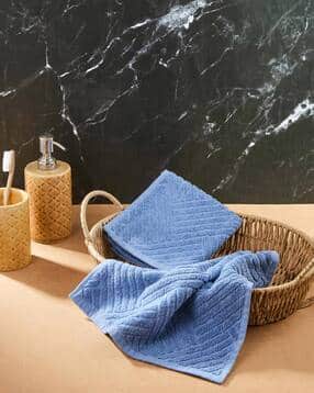 Cotton Woven Face Towel Set Of 2-image-6