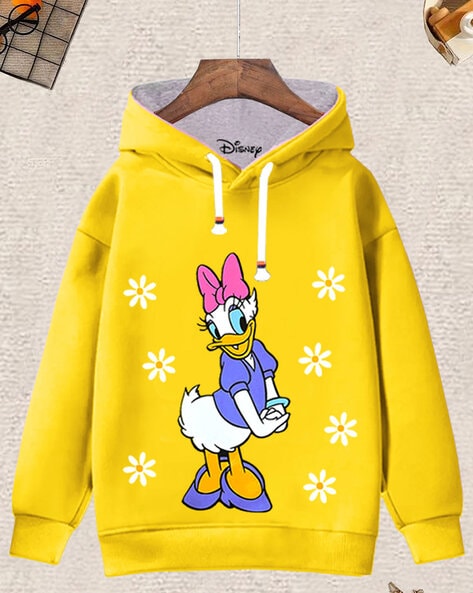 Girls Cartoon Hoodie