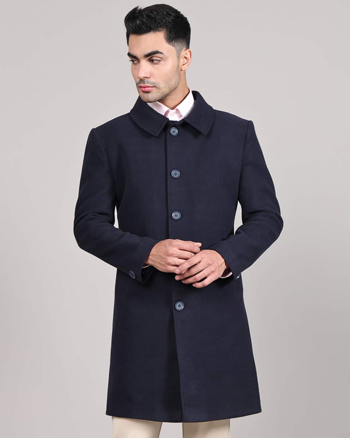 digne jacket coat 2025AW ネイビー 1サイズ Buy House Of Vedas Man Regular Fit Trench Coat Online | Ajio.com