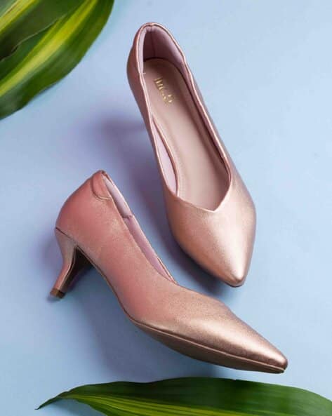rose gold casual shoes