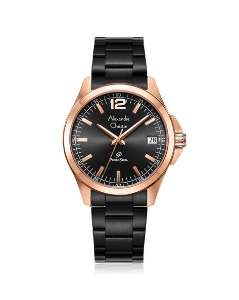 Alexandre Christie Men Classic Analogue Stainless Steel Watch - 1031MDBBRBA