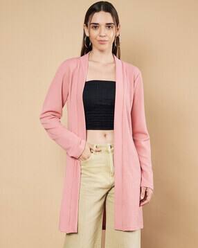 Women Regular Fit Front-Open Shrug