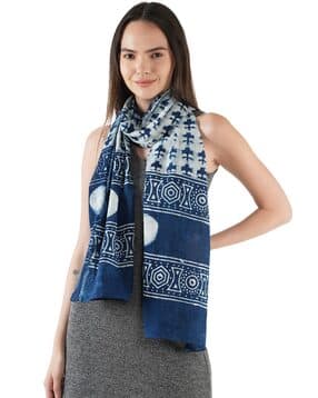 style 98 Women Tie & Dye Print Stole-picture-40
