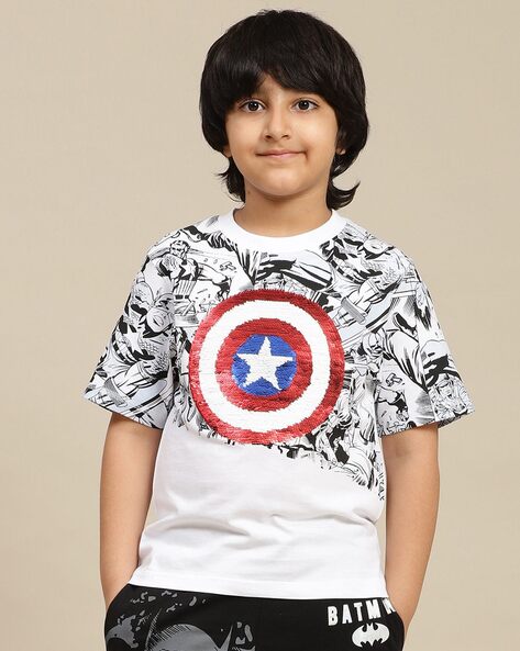 Kidsville Boys Regular Fit  T-shirt