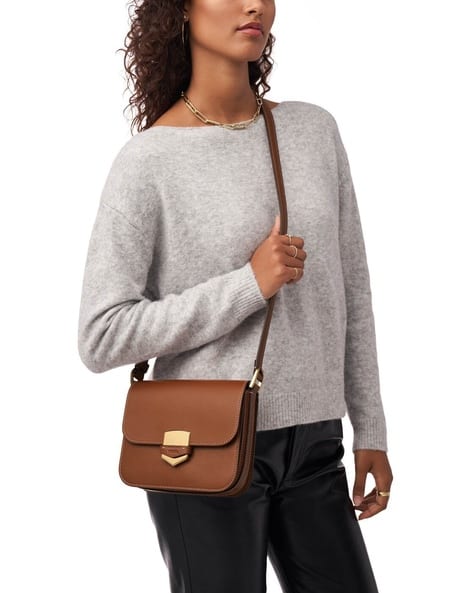 ◇LOW CLASSIC◇ PIGMENT WASHED CROSS POCKET BAG_BROWN_LW255B ◇LOW CLASSIC◇ PIGMENT WASHED CROSS POCKET BAG_BROWN_LW255B