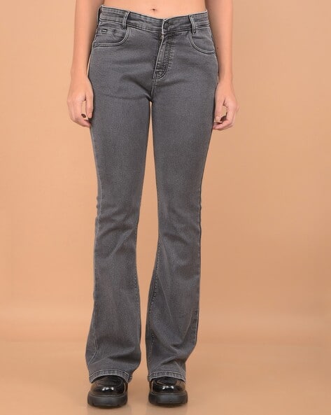 Women Mid Rise Bootcut Jeans