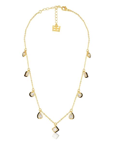 Buy Isharya Women Designer Necklace Black Color Women AJIO LUXE
