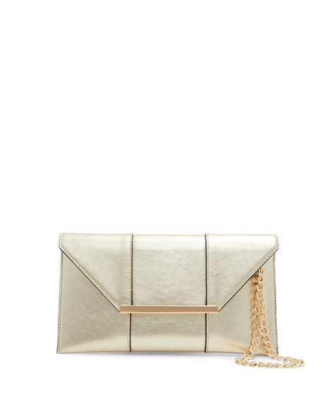 Buy Gold Clutches Wristlets for Women by Aldo Online Ajio