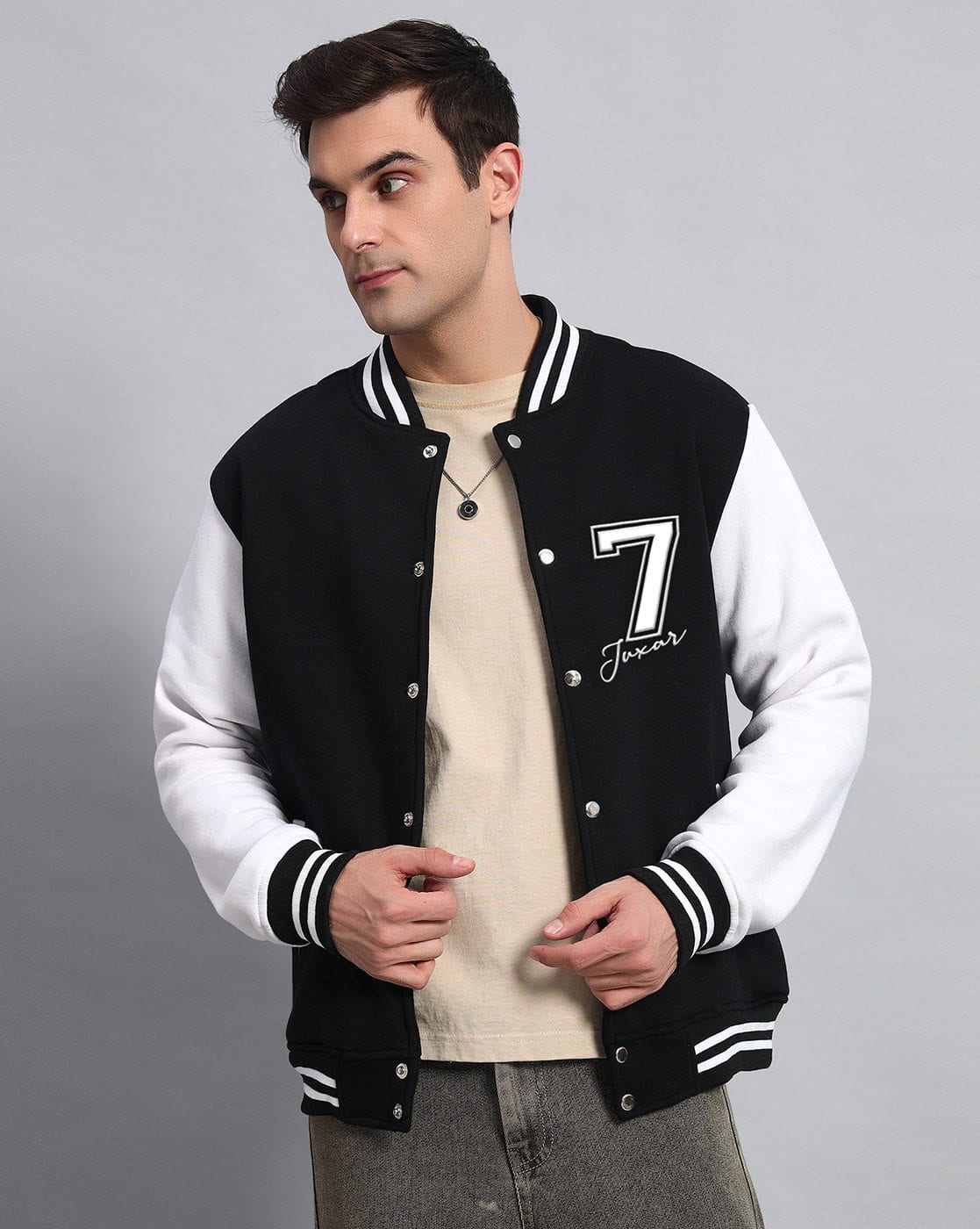 Buy Black Jackets & Coats for Men by Juxar Online | Ajio.com