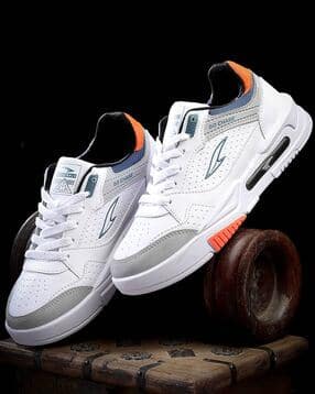 asian Men Lace-Up Sneakers with Synthetic Upper-picture-45