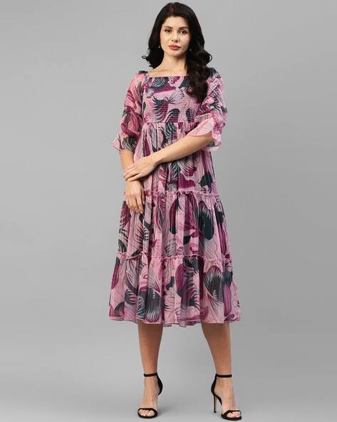 PaheliRani Women Indian Fit and Flare Dress