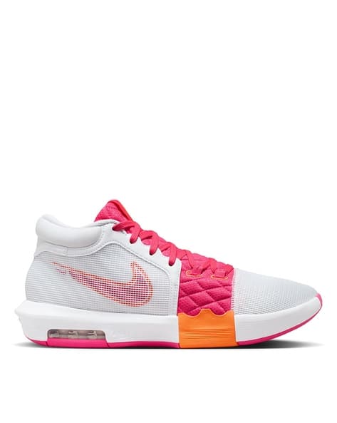 Buy NIKE Men Lebron Witness VIII EP Basketball Shoes White Color