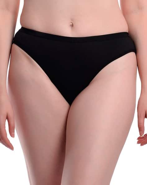 Fashion Comfortz Seamless High-Rise Briefs with Elasticated Waist