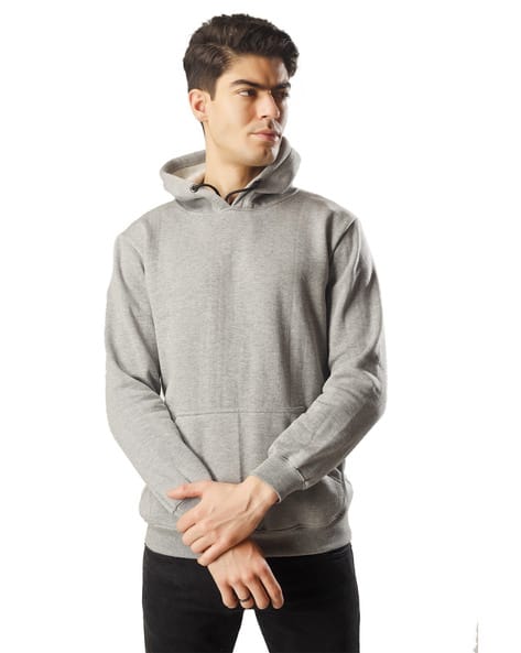 Mens Hoodies Classic Fit Hoodie Buy Grey Sweatshirt Hoodies For
