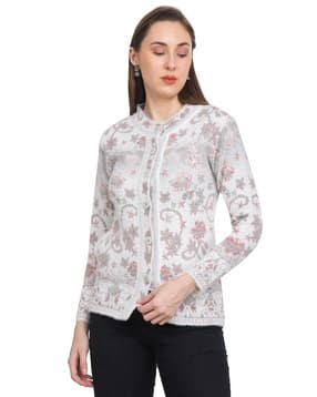 chatanya Women Round-Neck Cardigans with Button-Closure-picture-11
