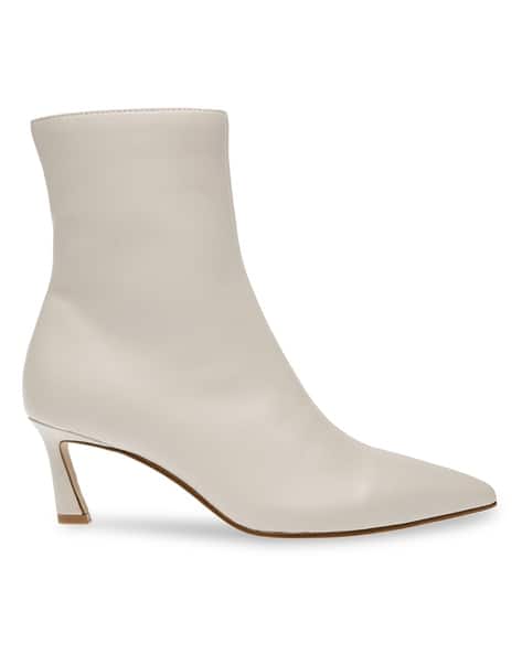white booties steve madden