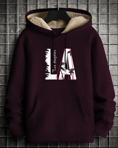 Buy Wine Sweatshirt Hoodies for Men by TOGS TERRE Online