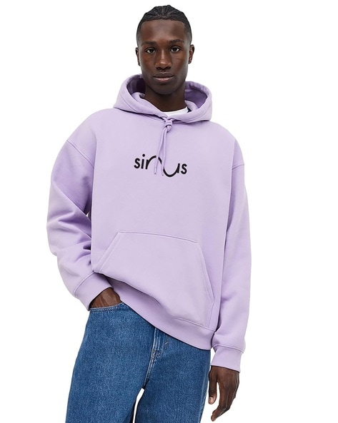 Buy Lavender Sweatshirt Hoodies for Men by EARTHSTICK Online Ajio