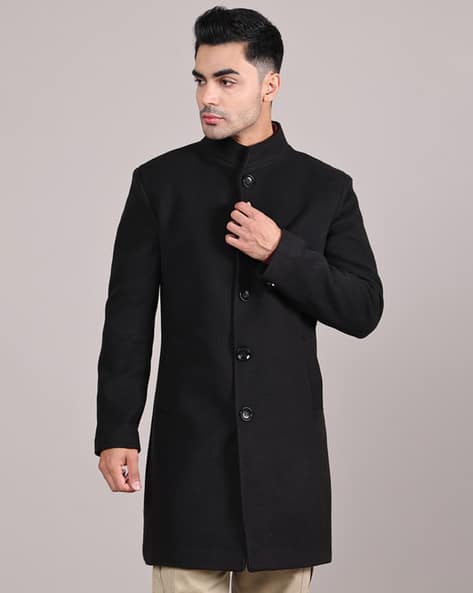 Buy Black Jackets & Coats for Men by House Of Vedas Online | Ajio.com