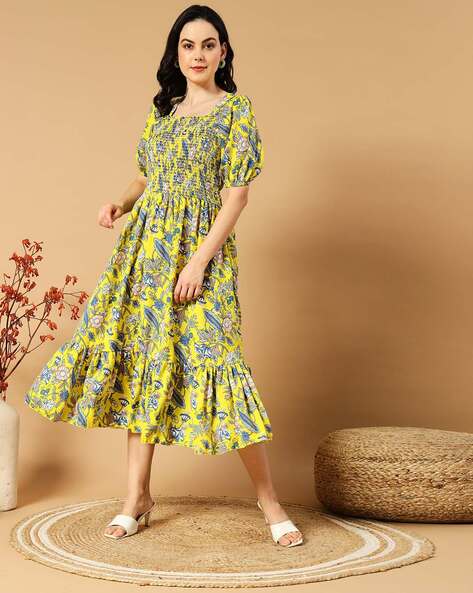 PaheliRani Woman Indian Fit and Flare Dress
