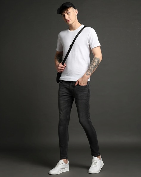 Men Mid-Wash Kano Fit Jeans