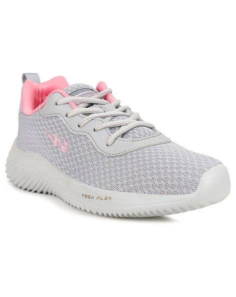 LISA N Women Lace-Up Walking Shoes