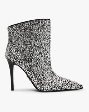steve madden Women Sentinel-R Embellished Ankle-Length Boots-picture-22