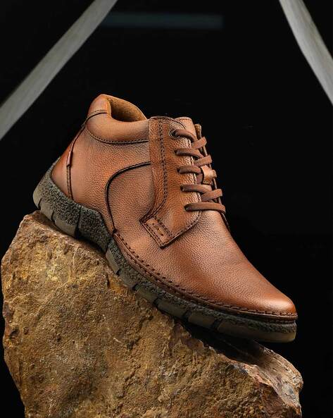 Egoss Men Lace-up Boots