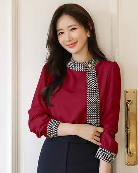 formal tops for girl