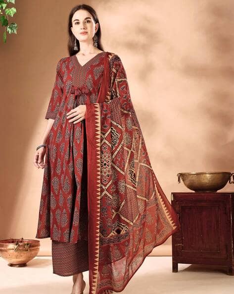 BERRYLICIOUS Women Indian Flared Kurta Set