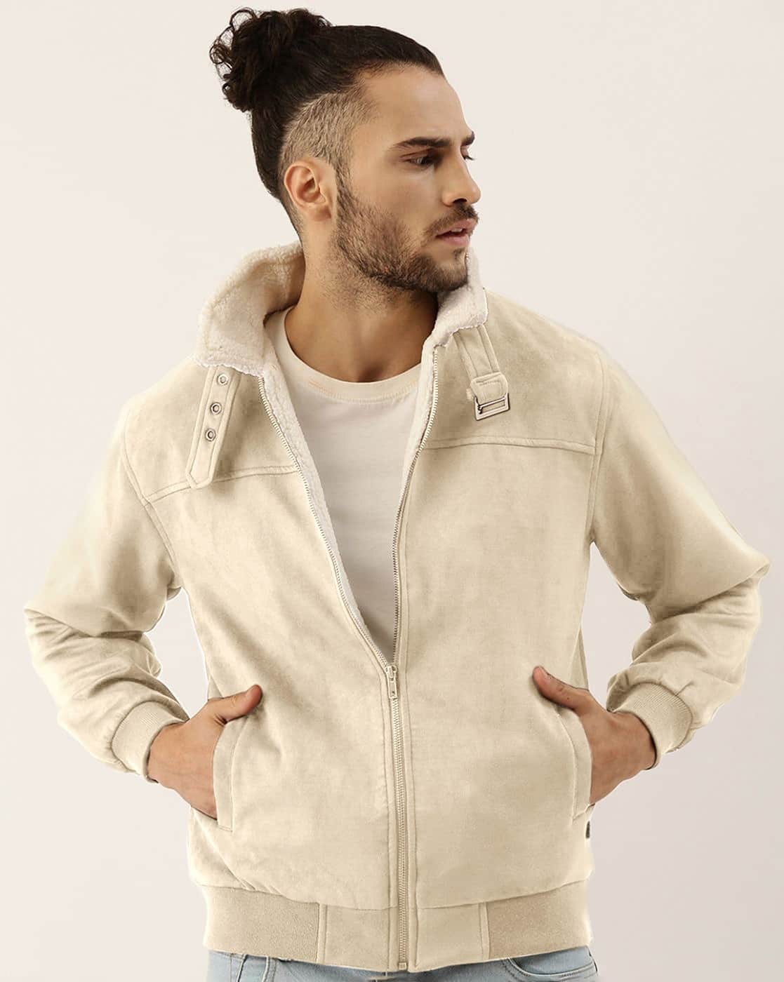 50〜60's CAMPUS OUTERWEAR Buy Beige Jackets & Coats for Men by Campus Sutra Online