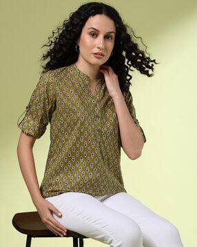 acai Women Floral Print Relaxed Fit Top-picture-50