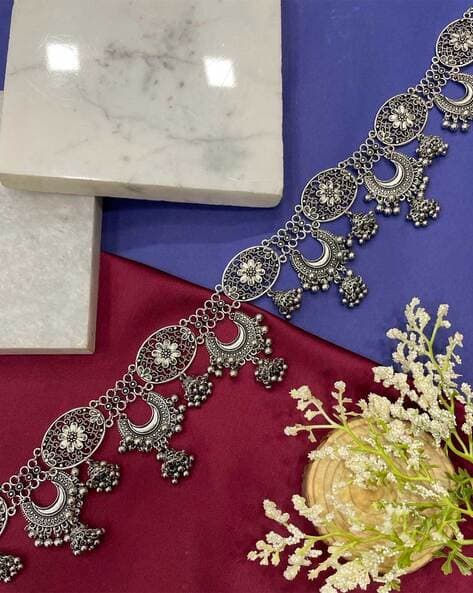 Buy Silver TraditionalJewellery for Women by Digital Dress Room