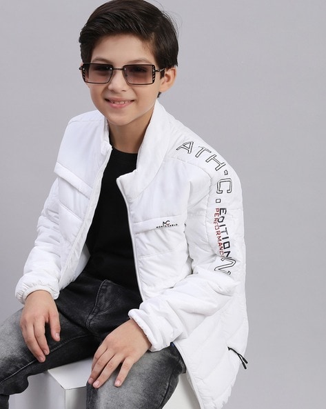 Buy White Jackets Coats for Boys by MONTE CARLO Online Ajio