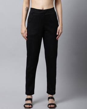legit looks Women Straight Fit Trousers-picture-44
