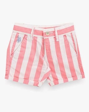 u.s. polo assn. Boys Striped Regular Fit Shorts-picture-18