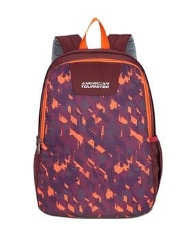 american tourister Men Printed Backpack with Adjustable Straps-picture-40